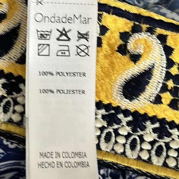 OndadeMar Semi-Sheer Swim Cover Pants Resort & Beach Wear - Size Small - Picture 7 of 8